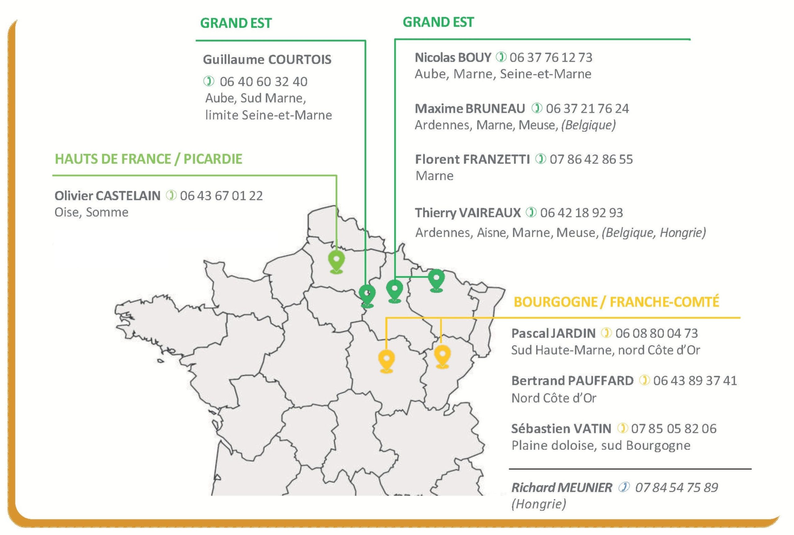 carte équipe EAT (février 2026)